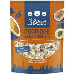 3 Bears Porridge Fruchtige Kokosnuss 400G