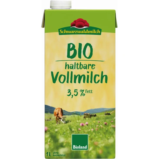 Schwarzwaldmilch Bioland Haltbare Vollmilch 3,5% 1L 3 Schwarzwaldmilch Bioland Haltbare Vollmilch 3,5% 1L