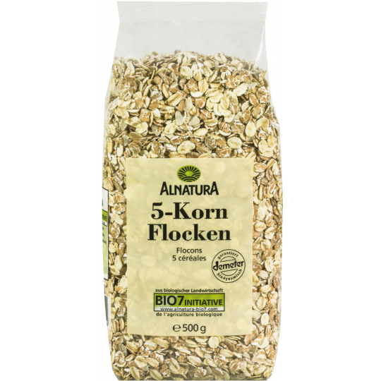 Alnatura Bio 5-Kornflocken 500G 3 Alnatura Bio 5-Kornflocken 500G