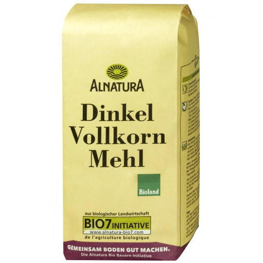 Alnatura Bio Dinkelvollkornmehl 1KG 3 Alnatura Bio Dinkelvollkornmehl 1KG