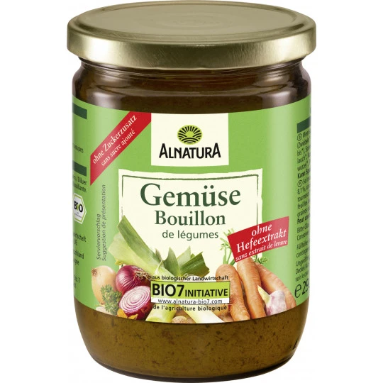 Alnatura Bio Gemüse Bouillon Ohne Hefe-Extrakt 290G 3 Alnatura Bio Gemüse Bouillon Ohne Hefe-Extrakt 290G