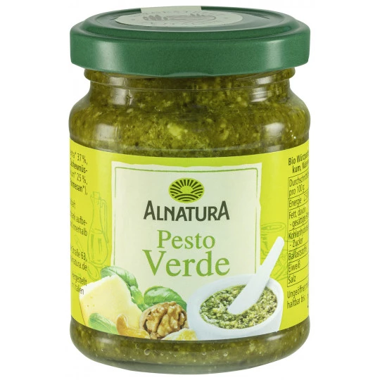Alnatura Bio Pesto Verde 120G 3 Alnatura Bio Pesto Verde 120G