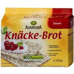 Alnatura Bio Knäcke-Brot Sesam 250G
