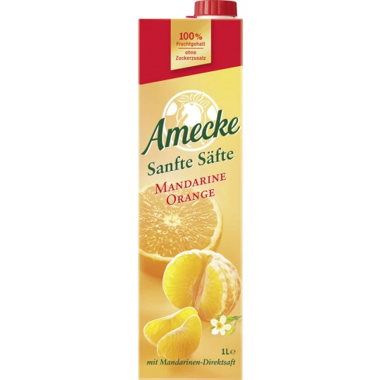 Amecke Sanfte Säfte Mandarine-Orange 1L 3 Amecke Sanfte Säfte Mandarine-Orange 1L