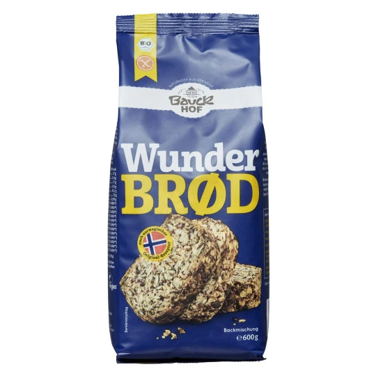 Bauckhof Bio Wunderbrod Backmischung 600G 3 Bauckhof Bio Wunderbrod Backmischung 600G