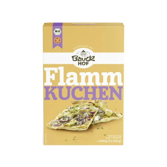 Bauckhof Bio Flammkuchen 400G 3 Bauckhof Bio Flammkuchen 400G