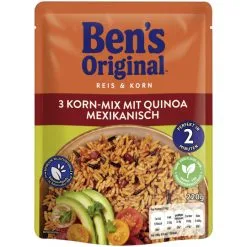 Ben's Original Reis & Korn 3-Korn-Mix Mit Quinoa Mexikanisch 220G