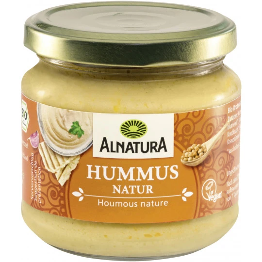 Alnatura Bio Hummus Natur 180G 3 Alnatura Bio Hummus Natur 180G
