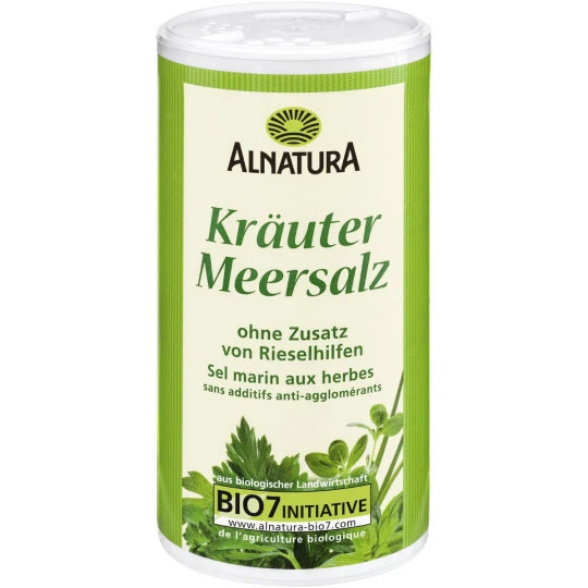 Bio Alnatura Kräuter-Meersalz 200G 3 Bio Alnatura Kräuter-Meersalz 200G