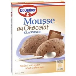 Dr. Oetker Mousse Au Chocolat Klassisch 92G
