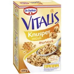 Dr. Oetker Vitalis Knusper Honeys 600G