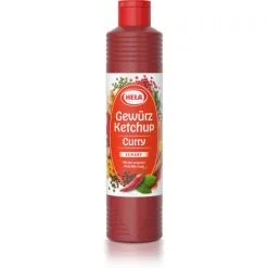 Hela Curry Gewürz-Ketchup Scharf 800ML