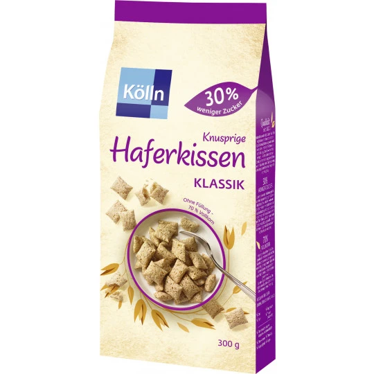 Kölln Knusprige Haferkissen Klassik 300G 3 Kölln Knusprige Haferkissen Klassik 300G