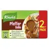 Knorr Pfeffer Soße Ergibt 2x 250ML 46G -ALNATURA Verkäufe knorr pfeffer soamp223e famp252r 2x250ml 46g