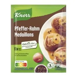 Knorr Fix Pfeffer-Rahm-Medaillons 35G