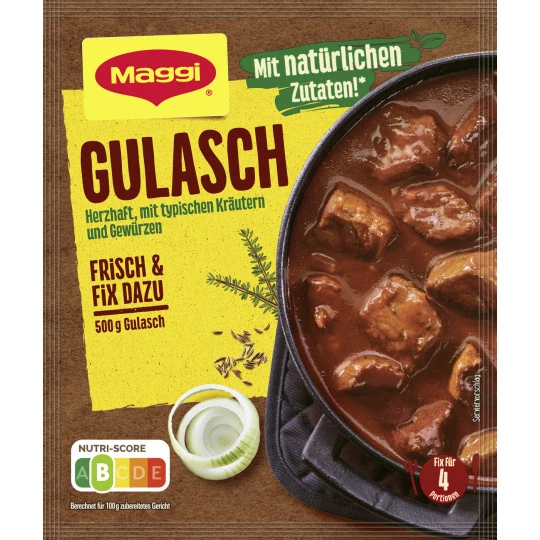 Maggi Fix Gulasch 48G 3 Maggi Fix Gulasch 48G