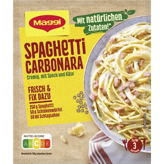 Maggi Fix Spaghetti Carbonara 35G 3 Maggi Fix Spaghetti Carbonara 35G