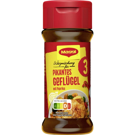 Maggi Würzmischung 3 - Pikantes Geflügel 65G 3 Maggi Würzmischung 3 - Pikantes Geflügel 65G