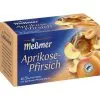 Meßmer Tee Aprikose-Pfirsich 20ST 50G -ALNATURA Verkäufe memer tee aprikosepfirsich 20st 50g