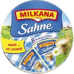 Milkana Sahne Runddose 8ST 200G