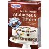 Dr. Oetker Schoko Dekor Alphabet & Ziffern 58G -ALNATURA Verkäufe oeschoko abc uziff58g