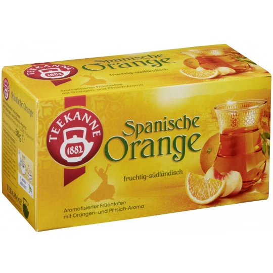 Teekanne Spanische Orange 20ST 50G 3 Teekanne Spanische Orange 20ST 50G