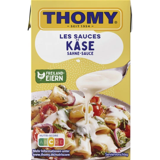 Thomy Les Sauces Käse Sahne-Sauce 250ML 3 Thomy Les Sauces Käse Sahne-Sauce 250ML