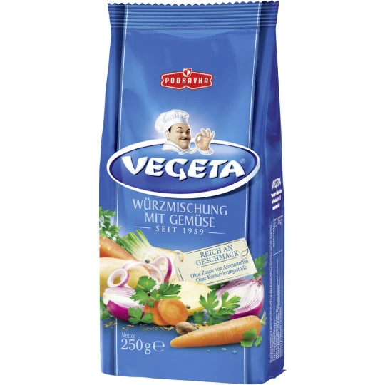 Vegeta Würzmischung Mit Gemüse 250G 3 Vegeta Würzmischung Mit Gemüse 250G