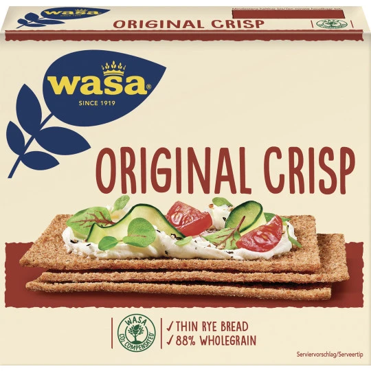 Wasa Knäckebrot Crisp Original 200G 3 Wasa Knäckebrot Crisp Original 200G